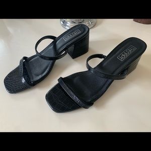 Princess Polly shoe therapy strapped heels